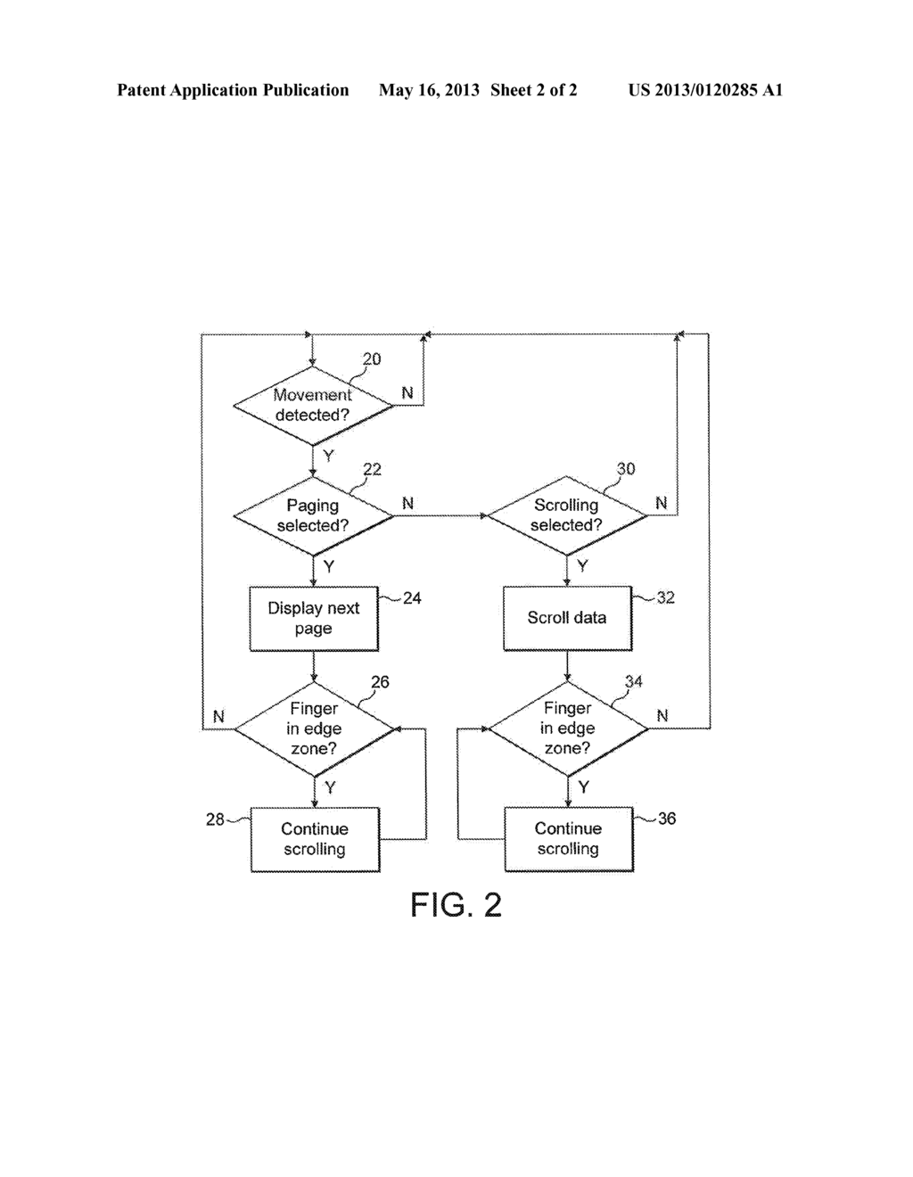 Paging Within a Scrollable List - diagram, schematic, and image 03