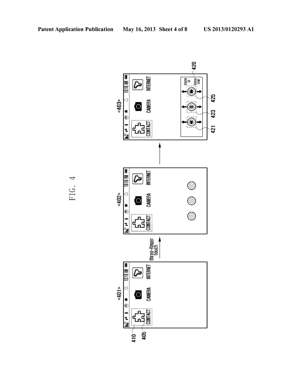 TOUCHSCREEN-ENABLED TERMINAL AND APPLICATION CONTROL METHOD THEREOF - diagram, schematic, and image 05