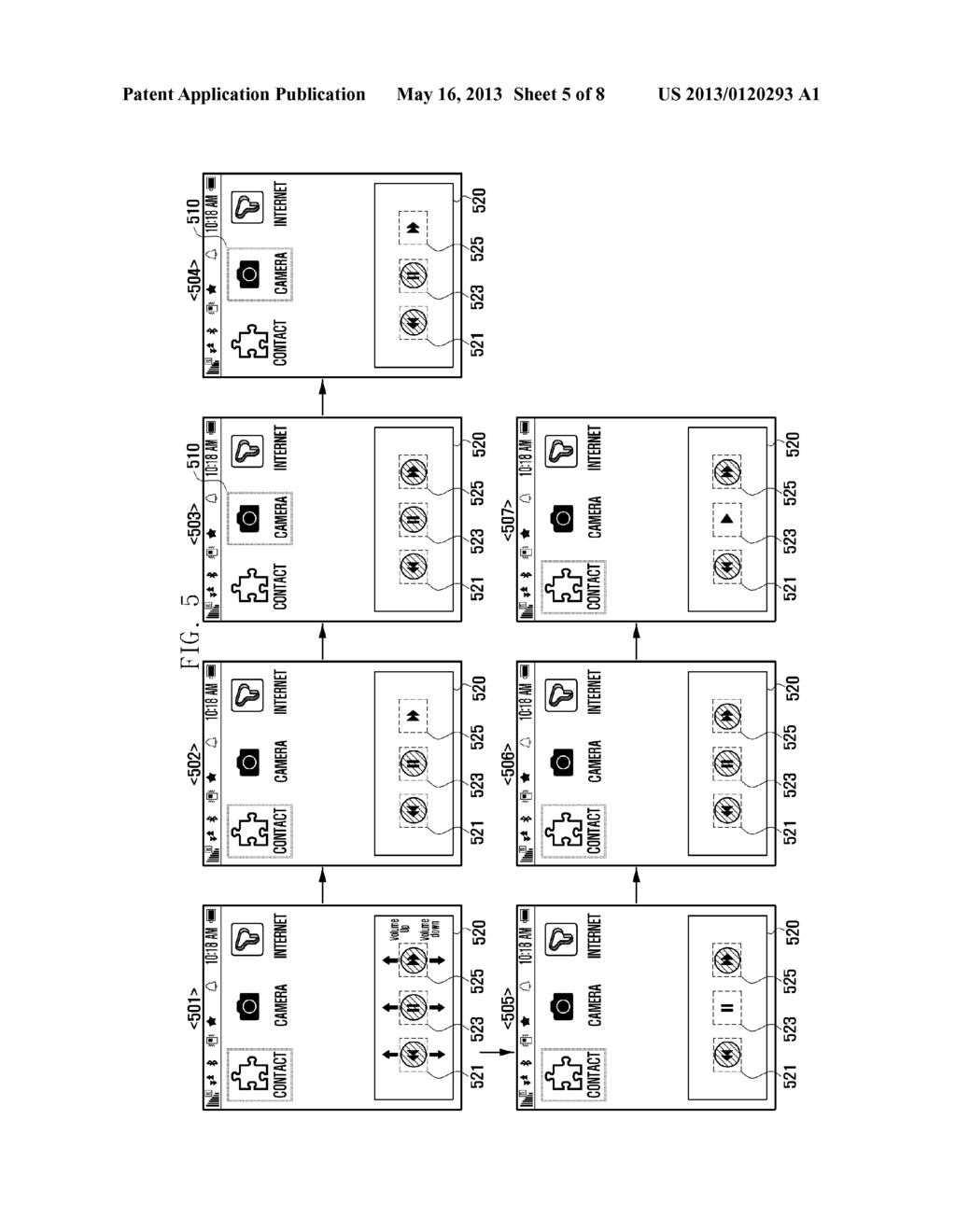 TOUCHSCREEN-ENABLED TERMINAL AND APPLICATION CONTROL METHOD THEREOF - diagram, schematic, and image 06