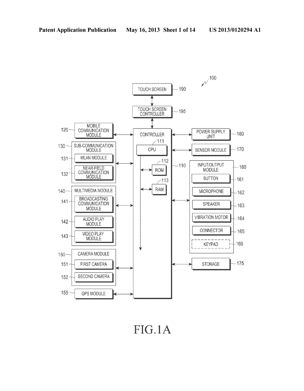 APPARATUS WITH TOUCH SCREEN FOR PRELOADING MULTIPLE APPLICATIONS AND     METHOD OF CONTROLLING THE SAME - diagram, schematic, and image 02