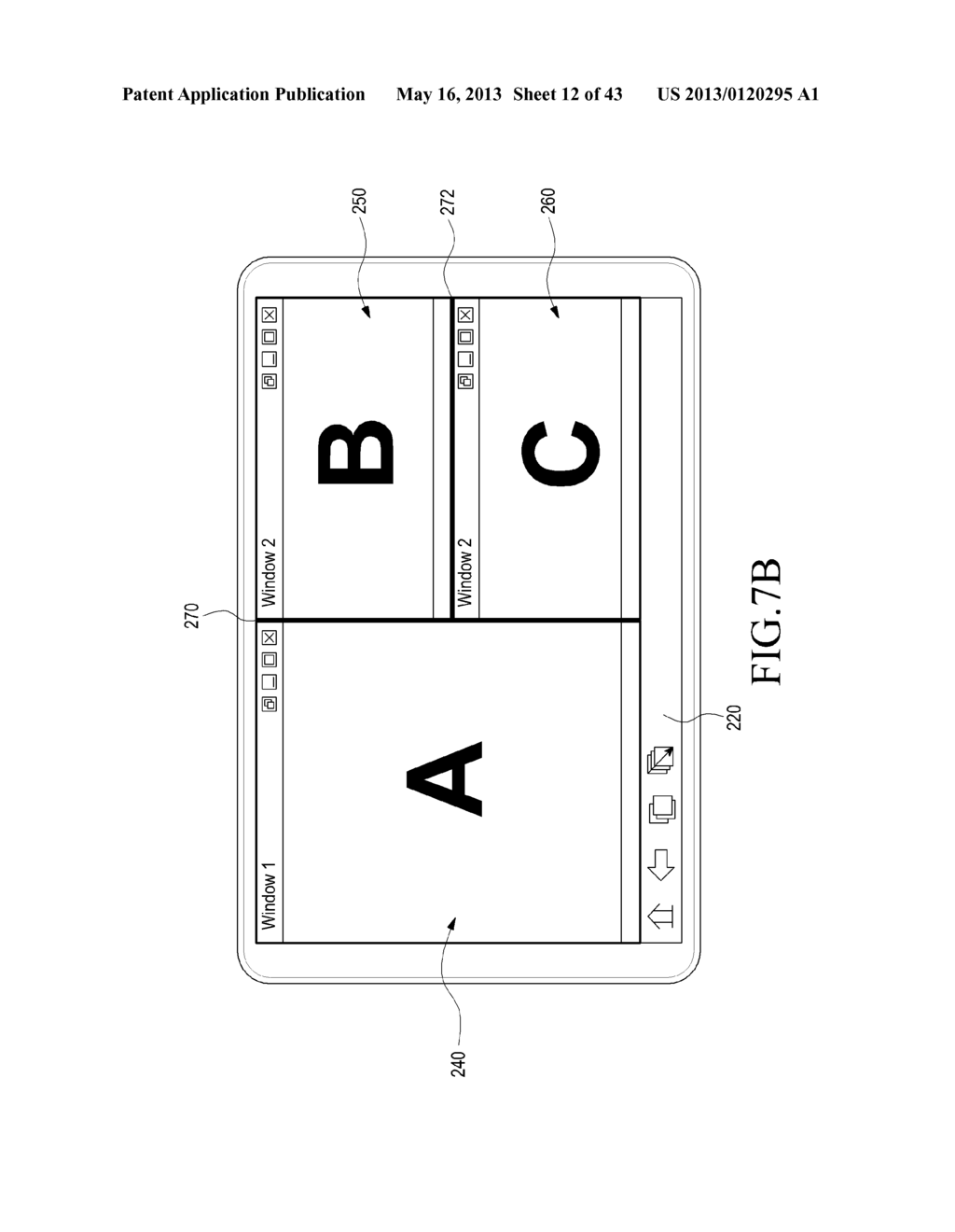 MOBILE DEVICE FOR EXECUTING MULTIPLE APPLICATIONS AND METHOD FOR SAME - diagram, schematic, and image 13