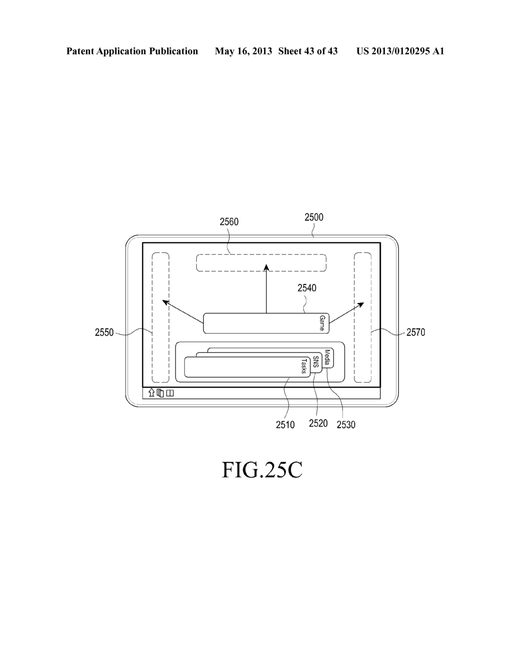 MOBILE DEVICE FOR EXECUTING MULTIPLE APPLICATIONS AND METHOD FOR SAME - diagram, schematic, and image 44