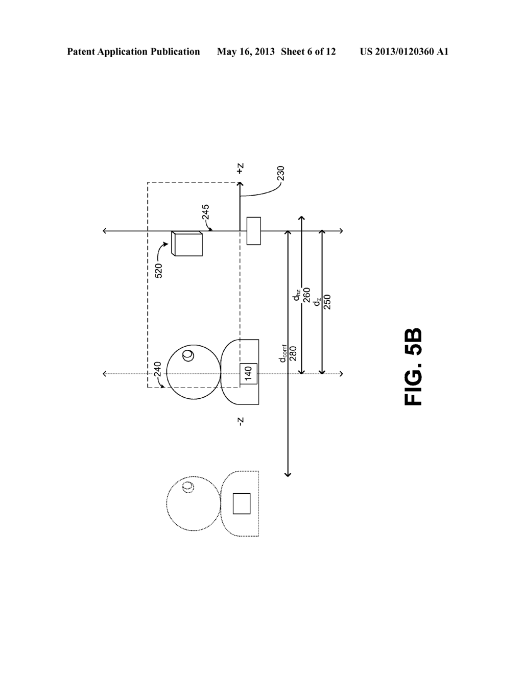 Method and System of Virtual Touch in a Steroscopic 3D Space - diagram, schematic, and image 07