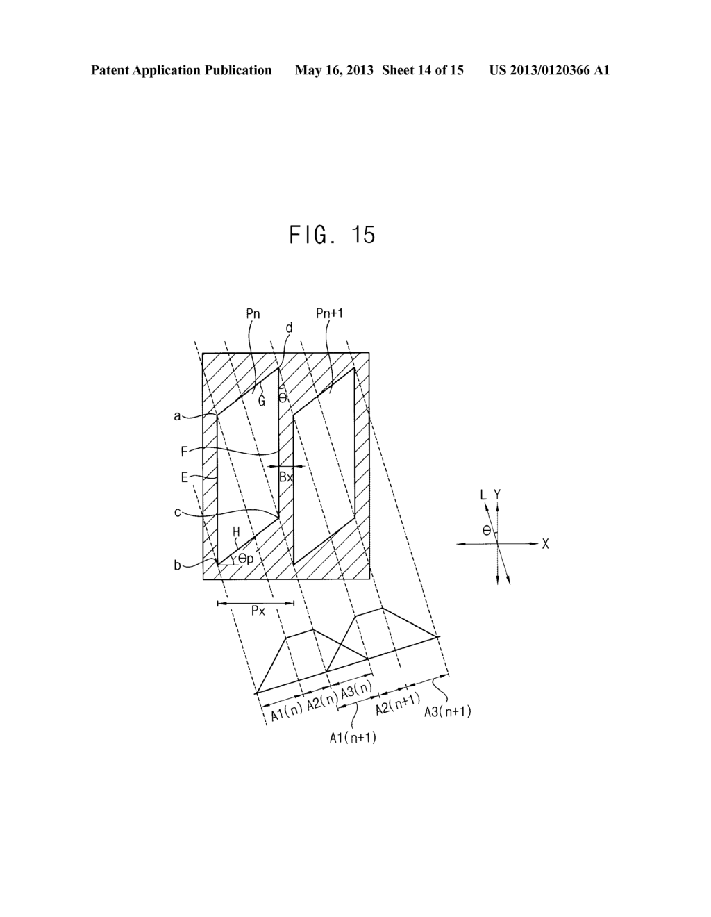 DISPLAY PANEL WITH 3D CAPABILITY AND DISPLAY APPARATUS HAVING THE SAME - diagram, schematic, and image 15