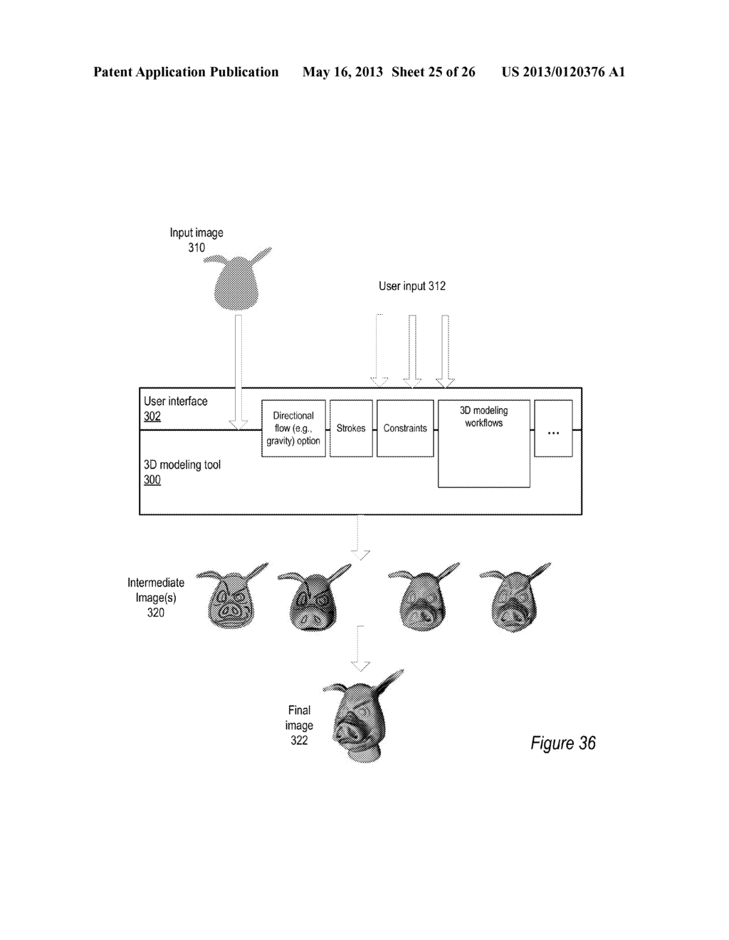 Methods and Apparatus for Generating an N-Sided Patch by Sketching on a     Three-Dimensional Reference Surface - diagram, schematic, and image 26