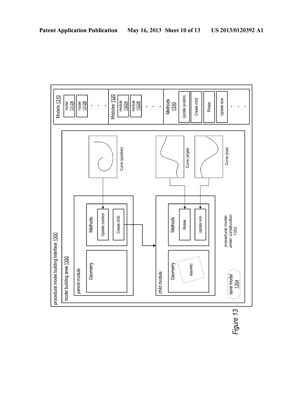 Methods and Apparatus for Specifying and Interpolating Hierarchical     Procedural Models - diagram, schematic, and image 11