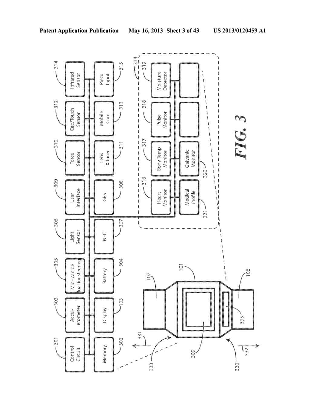 Display Device, Corresponding Systems, and Methods for Orienting Output on     a Display - diagram, schematic, and image 04