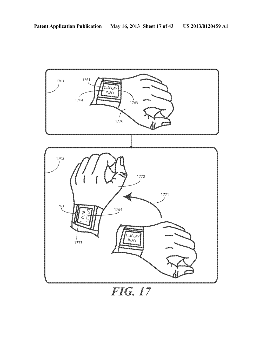 Display Device, Corresponding Systems, and Methods for Orienting Output on     a Display - diagram, schematic, and image 18