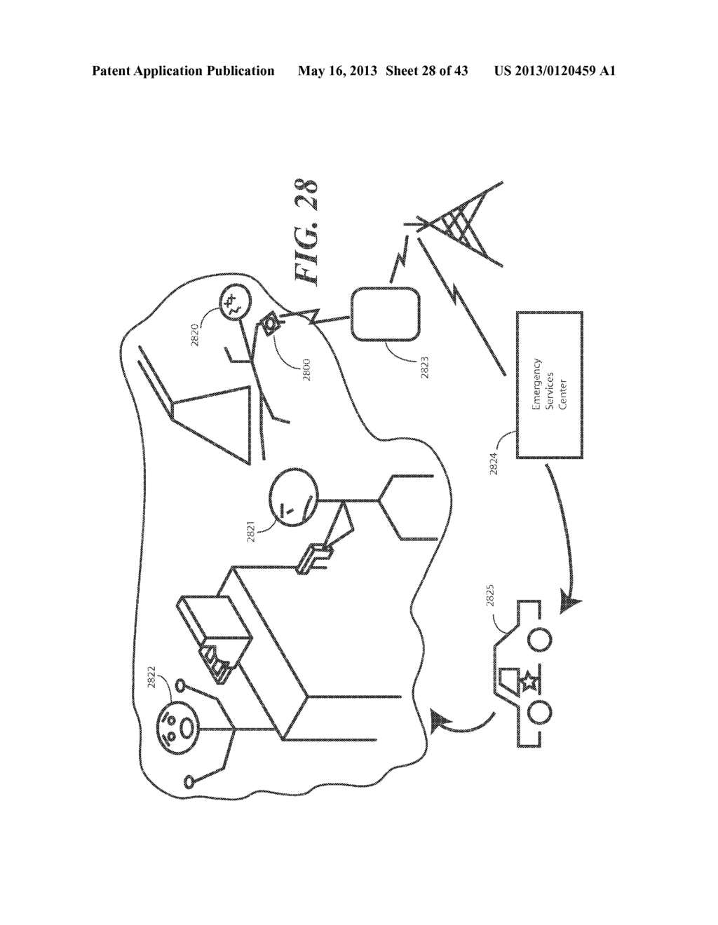 Display Device, Corresponding Systems, and Methods for Orienting Output on     a Display - diagram, schematic, and image 29