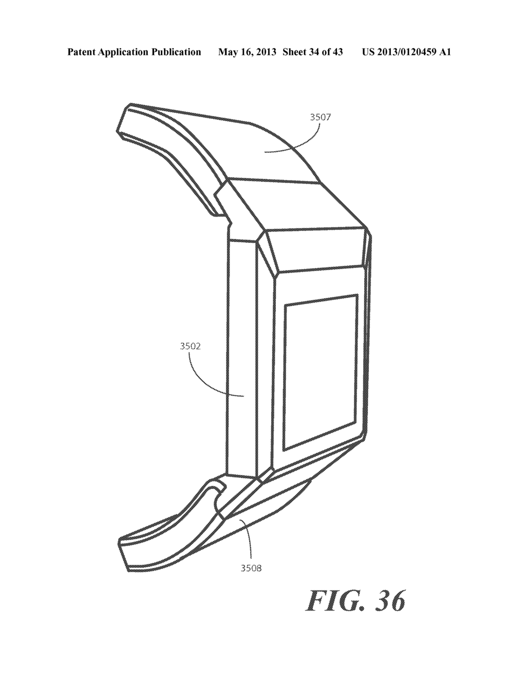 Display Device, Corresponding Systems, and Methods for Orienting Output on     a Display - diagram, schematic, and image 35