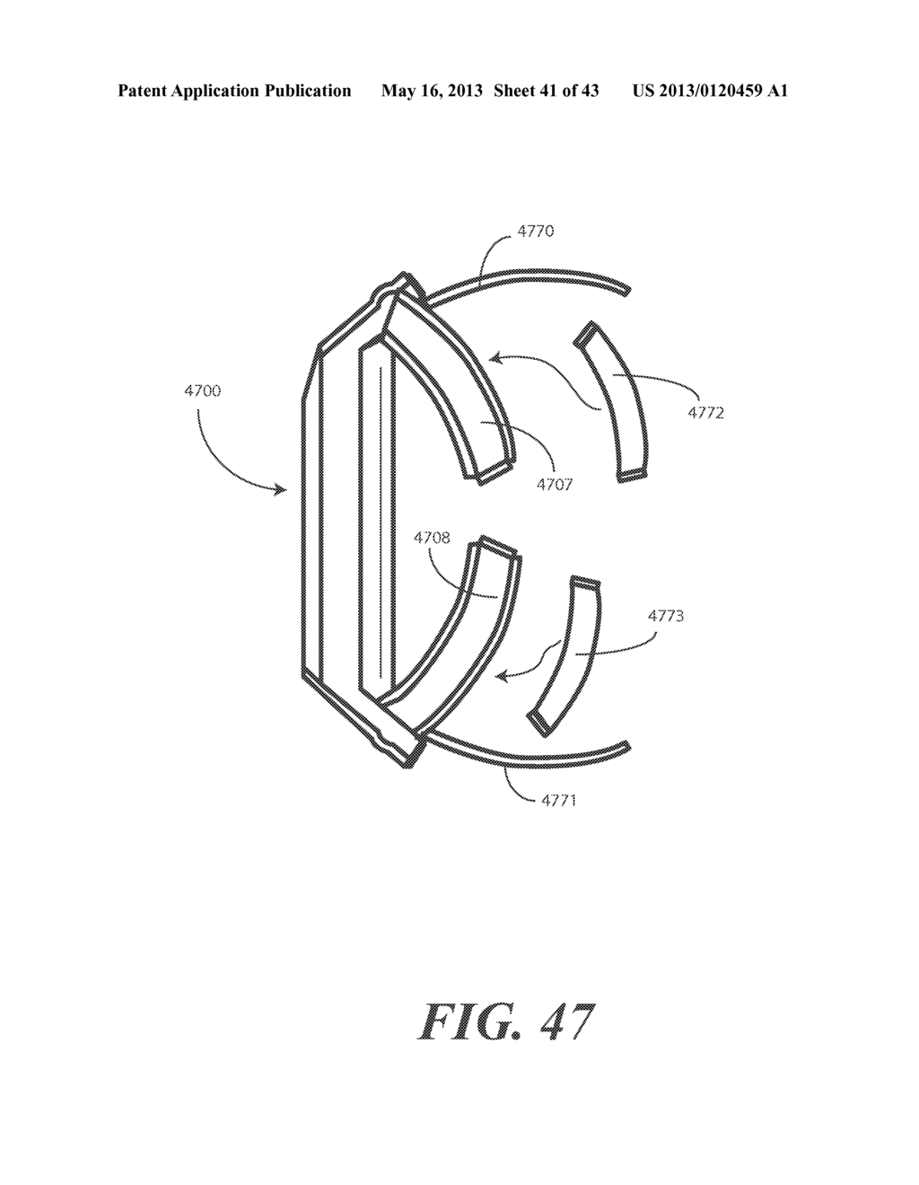 Display Device, Corresponding Systems, and Methods for Orienting Output on     a Display - diagram, schematic, and image 42