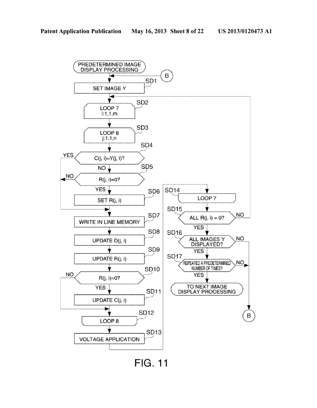 CONTROL DEVICE, ELECTROOPTICS DEVICE, ELECTRONIC EQUIPMENT, AND CONTROL     METHOD - diagram, schematic, and image 09