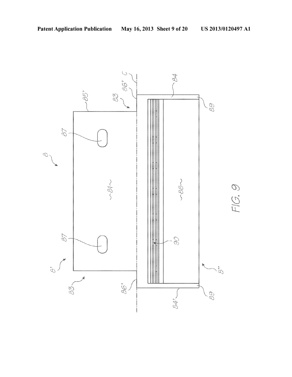 INKJET PRINTHEAD HAVING ROWS OF PRINTHEAD SEGMENTS - diagram, schematic, and image 10