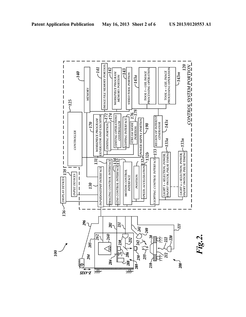 MACHINE VISION SYSTEM EDITING ENVIRONMENT FOR A PART PROGRAM IN WHICH A     CONTINUOUS STREAM OF IMAGE ACQUISITION OPERATIONS ARE PERFORMED DURING A     RUN MODE - diagram, schematic, and image 03