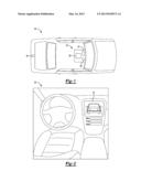 REAR VIEW CAMERA DISPLAY DURING BRAKING diagram and image