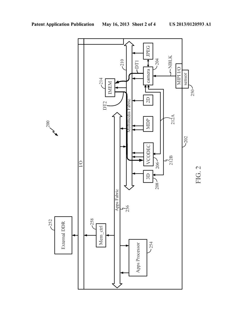 METHOD AND APPARATUS FOR TIGHTLY COUPLED, LOW POWER IMAGE PROCESSING - diagram, schematic, and image 03