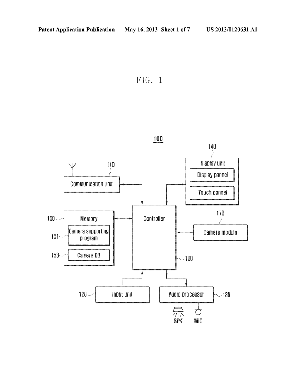 METHOD OF OPERATING CAMERA INCLUDING INFORMATION SUPPLEMENT FUNCTION AND     TERMINAL SUPPORTING THE SAME - diagram, schematic, and image 02