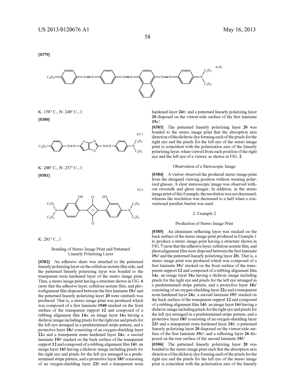 STEREO IMAGE PRINT AND METHOD OF PRODUCING THE SAME - diagram, schematic, and image 64