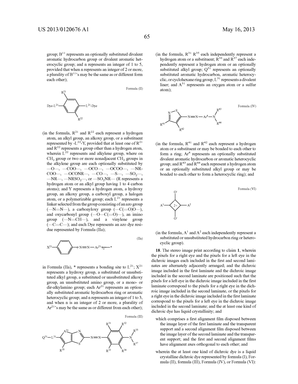 STEREO IMAGE PRINT AND METHOD OF PRODUCING THE SAME - diagram, schematic, and image 71