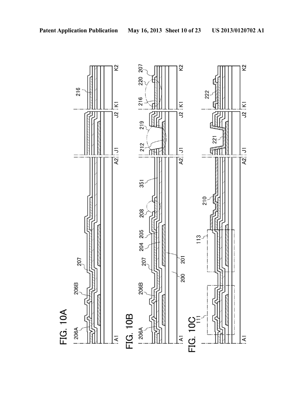 LIQUID CRYSTAL DISPLAY DEVICE, EL DISPLAY DEVICE, AND MANUFACTURING METHOD     THEREOF - diagram, schematic, and image 11