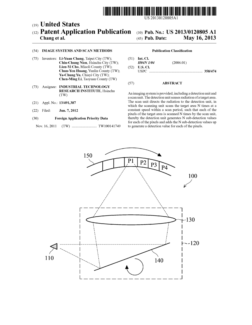 IMAGE SYSTEMS AND SCAN METHODS - diagram, schematic, and image 01