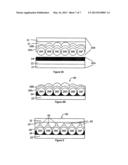 Discontinuous or Variable Thickness Gain Modification Coating for     Projection Film and Method for Making Same diagram and image