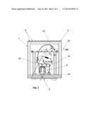 SCANNER PROTECTION CASING AND SYSTEM OF READING THE HEIGHT OF THE PELLET     BED OF GRID CARS INSIDE A GRID FURNACE COMPRISING A SCANNER PROTECTED BY     SAID CASING diagram and image