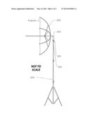 Apparatus to provide a multi-purpose reflective umbrella and lighting     enhancement device for the purposes of providing illumination during     still, motion, and video photography. diagram and image