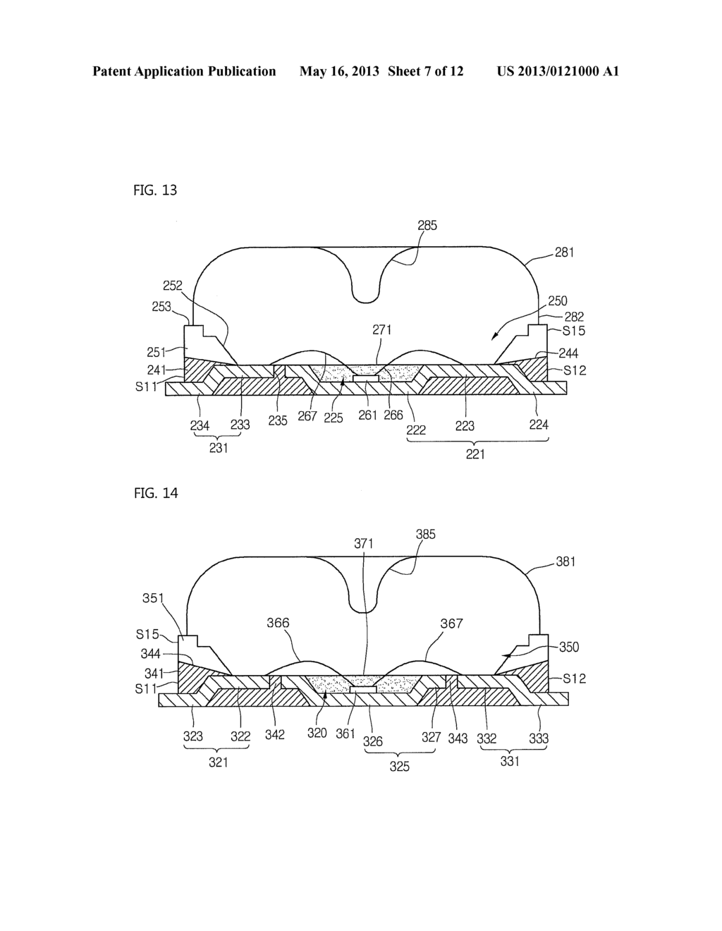 LIGHT EMITTING DEVICE AND LIGHTING APPARATUS HAVING THE SAME - diagram, schematic, and image 08