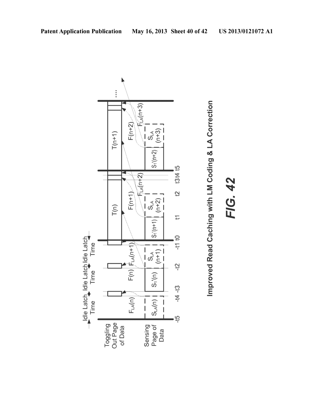 METHOD FOR NON-VOLATILE MEMORY WITH BACKGROUND DATA LATCH CACHING DURING     READ OPERATIONS - diagram, schematic, and image 41