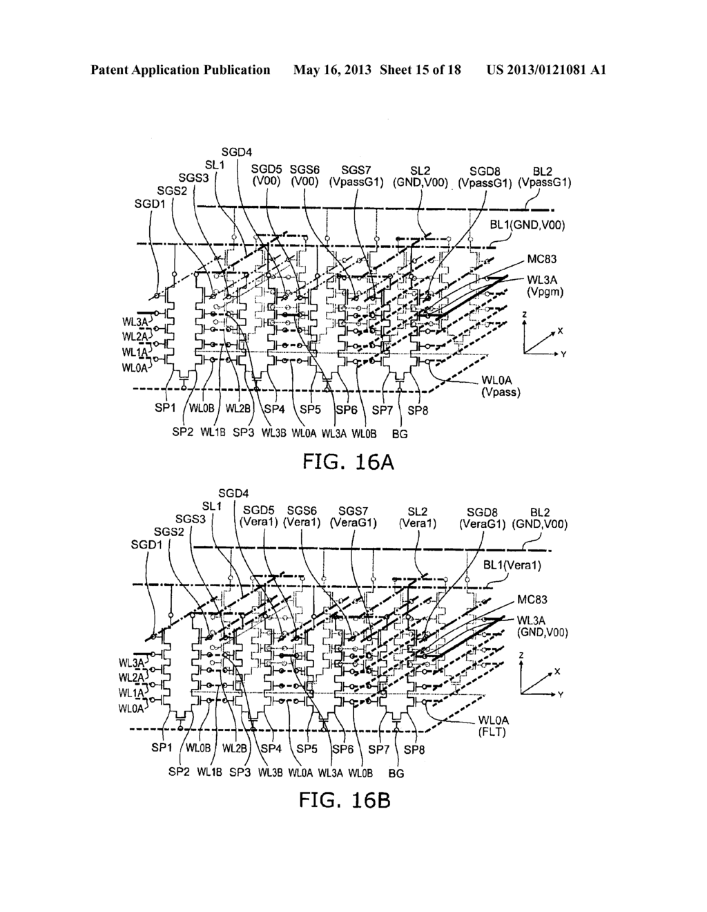 NONVOLATILE SEMICONDUCTOR MEMORY DEVICE - diagram, schematic, and image 16