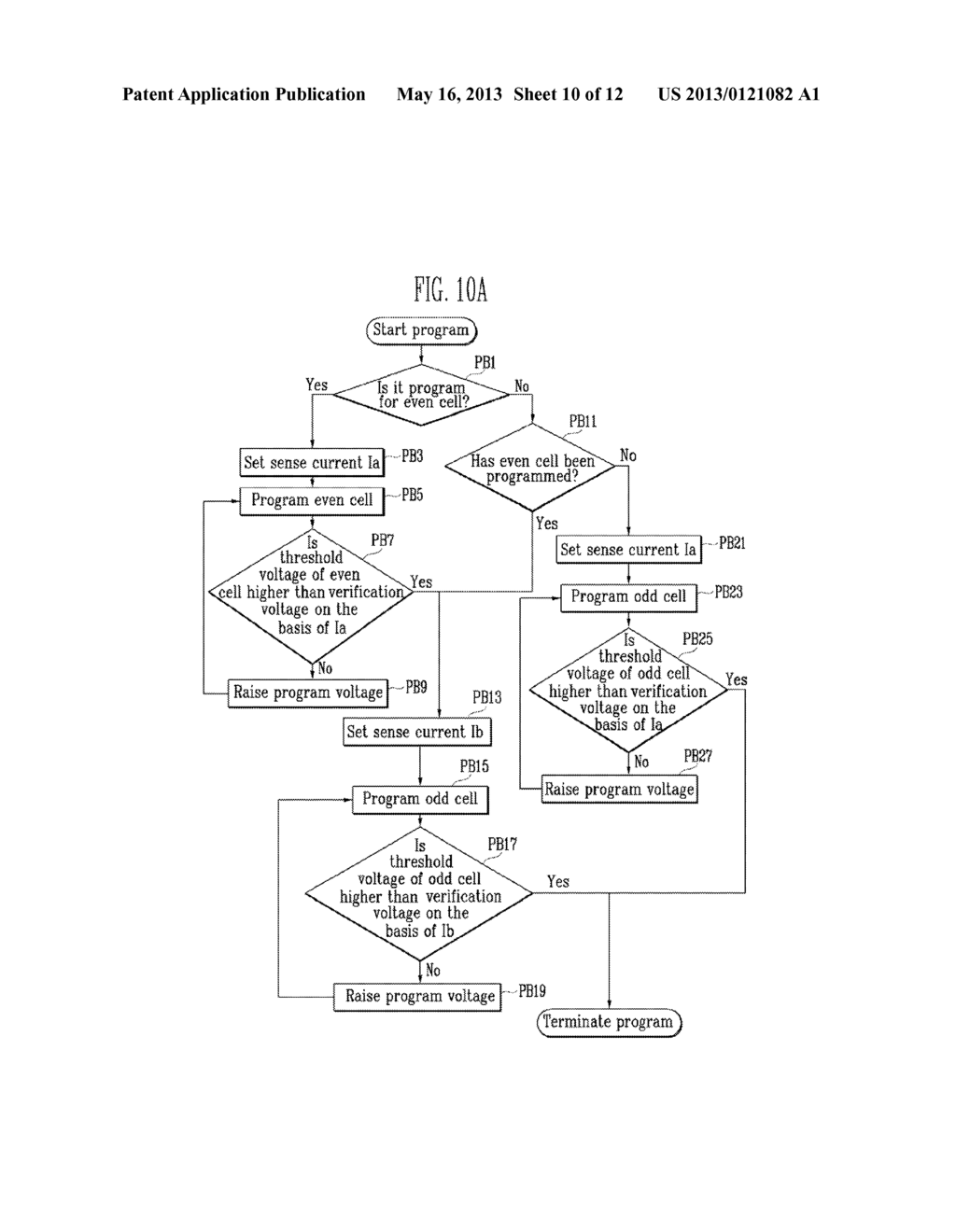 METHOD OF OPERATING NONVOLATILE MEMORY DEVICE - diagram, schematic, and image 11