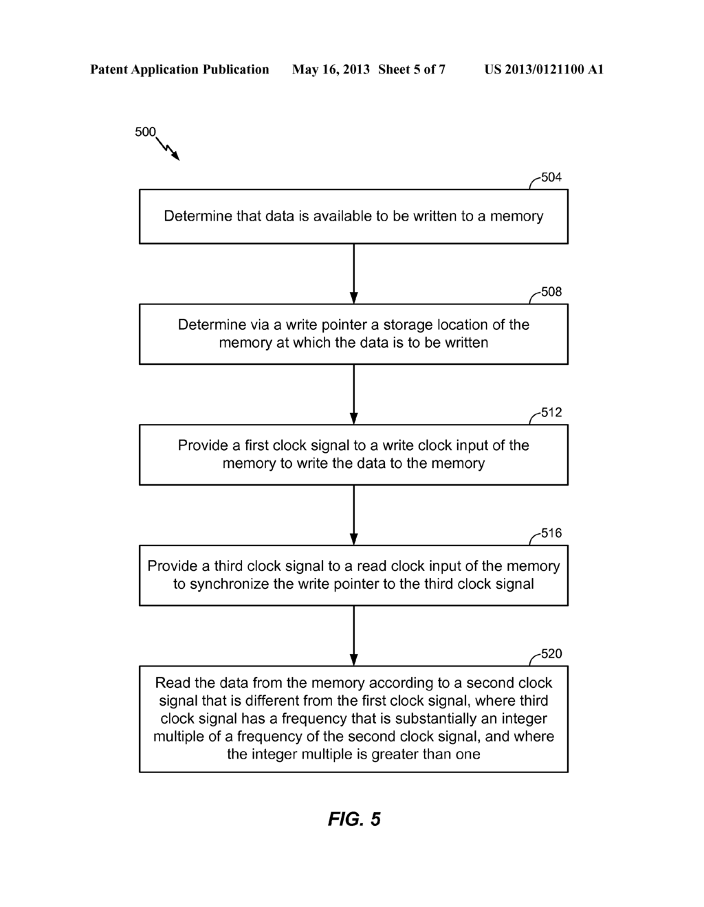 DEVICE AND METHOD TO PERFORM MEMORY OPERATIONS AT A CLOCK DOMAIN CROSSING - diagram, schematic, and image 06