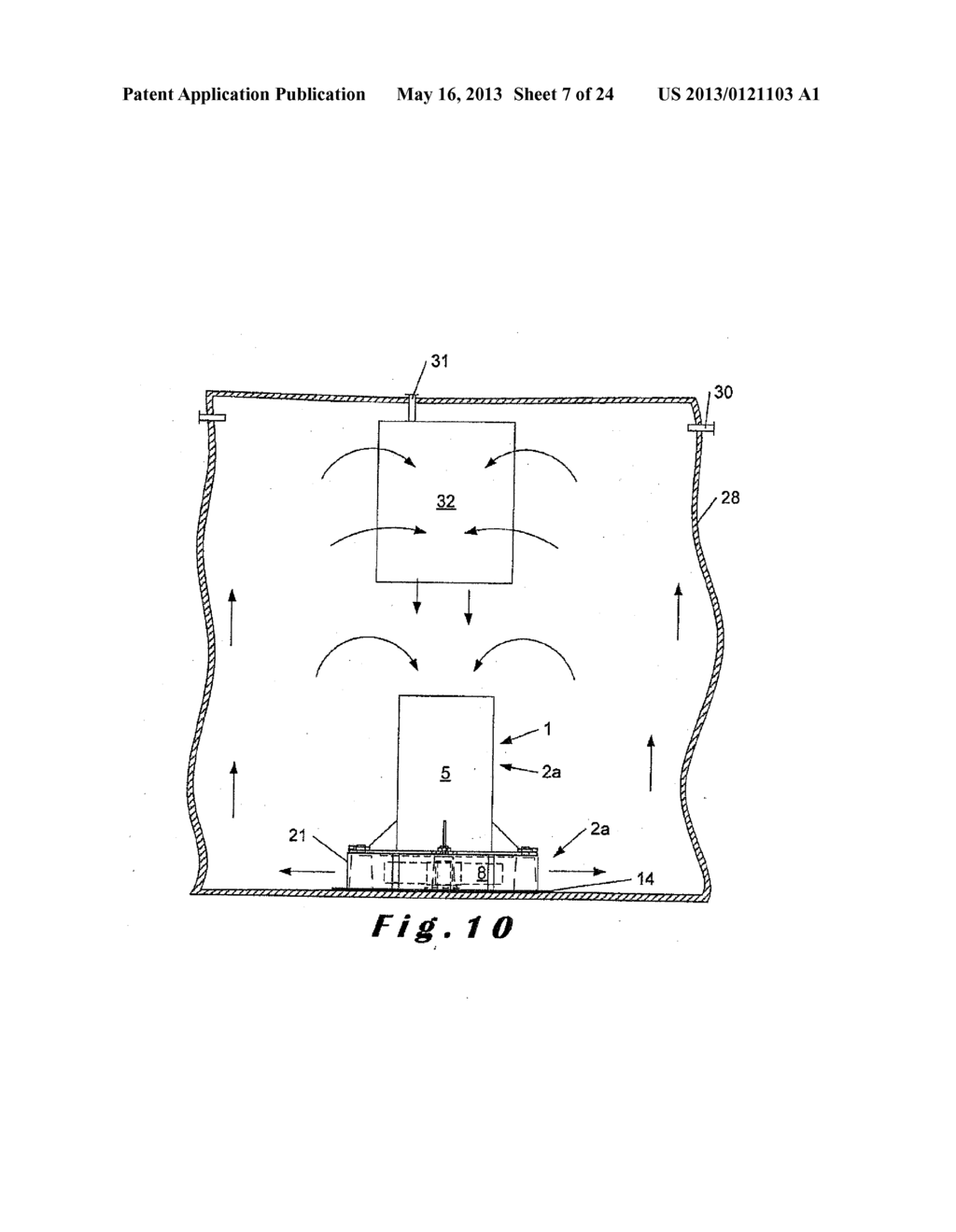 MIXING SYSTEM INCLUDING A FLEXIBLE BAG, SPECIFIC FLEXIBLE BAG AND LOCATING     SYSTEM FOR THE MIXING SYSTEM - diagram, schematic, and image 08