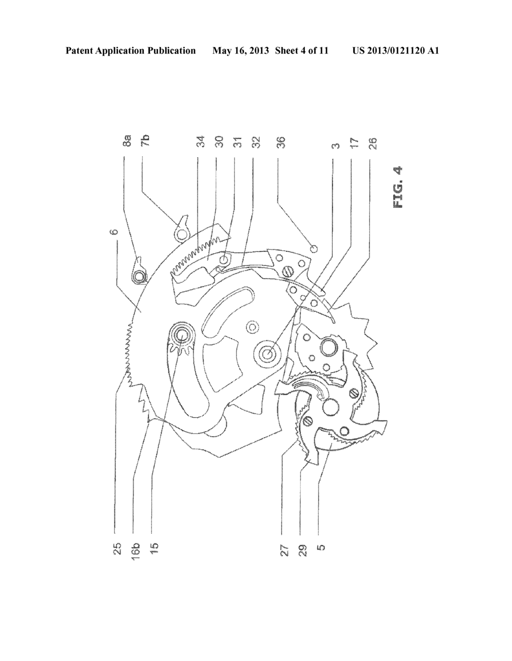 TIMEPIECE COMPRISING A STRIKING MECHANISM - diagram, schematic, and image 05