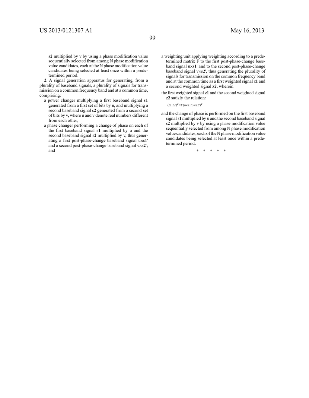 METHOD OF SIGNAL GENERATION AND SIGNAL GENERATING DEVICE - diagram, schematic, and image 195