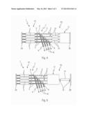 LASER CAVITY WITH CENTRAL EXTRACTION BY POLARISATION FOR COHERENT COUPLING     OF INTENSE INTRA-CAVITY BEAMS diagram and image