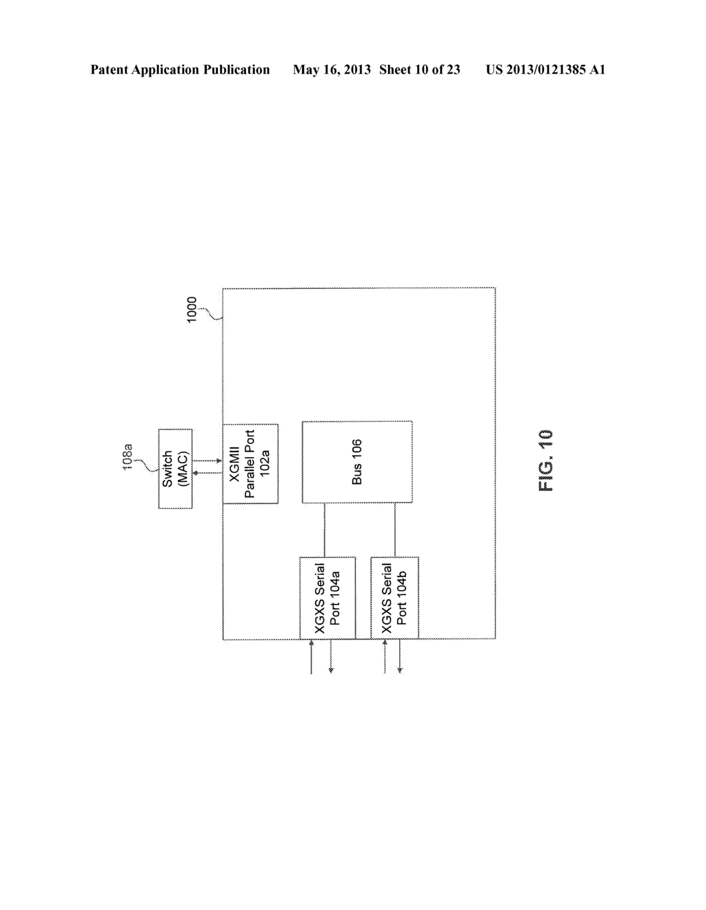 Multi-Port, Gigabit SERDES Transceiver Capable of Automatic Fail     Switchover - diagram, schematic, and image 11