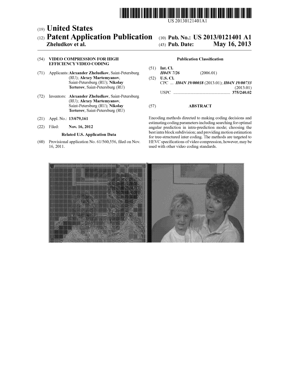 VIDEO COMPRESSION FOR HIGH EFFICIENCY VIDEO CODING - diagram, schematic, and image 01