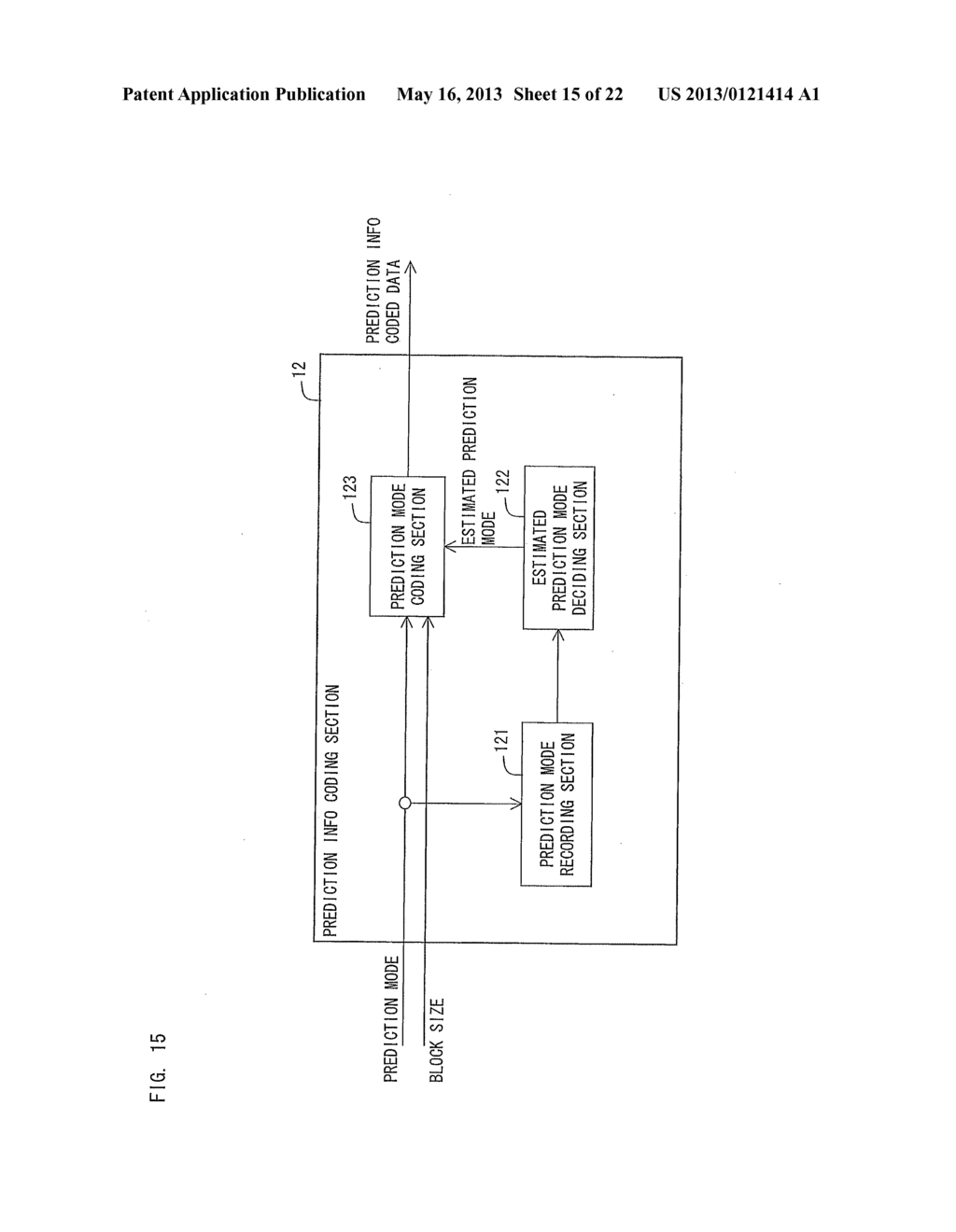 IMAGE INTRA-PREDICTION MODE ESTIMATION DEVICE, IMAGE ENCODING DEVICE,     IMAGE DECODING DEVICE, AND ENCODED IMAGE DATA - diagram, schematic, and image 16