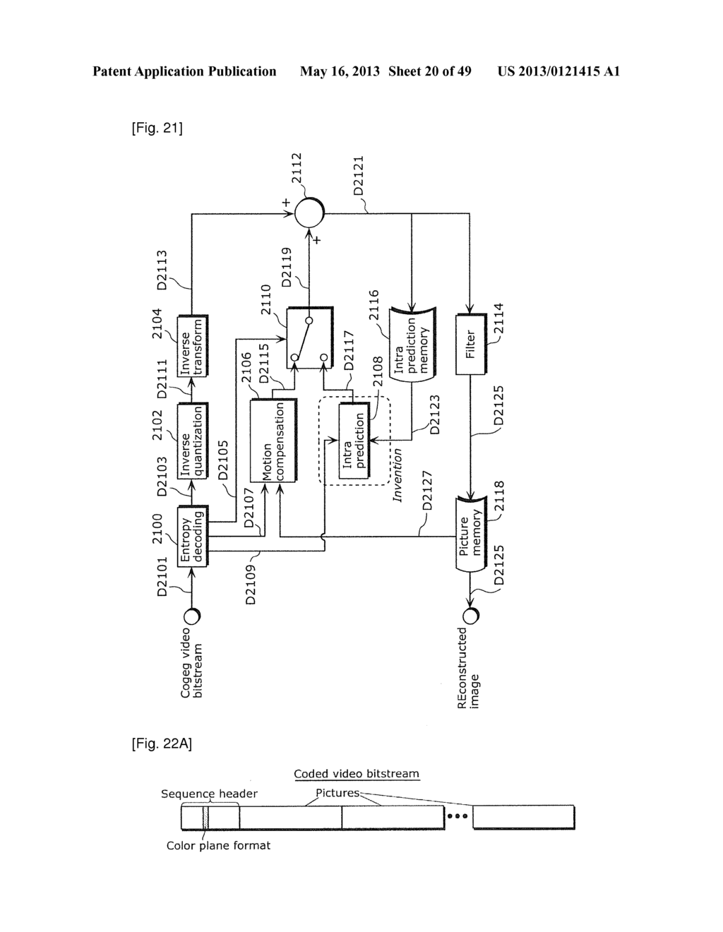 METHODS AND APPARATUSES FOR ENCODING AND DECODING VIDEO USING     INTER-COLOR-PLANE PREDICTION - diagram, schematic, and image 21