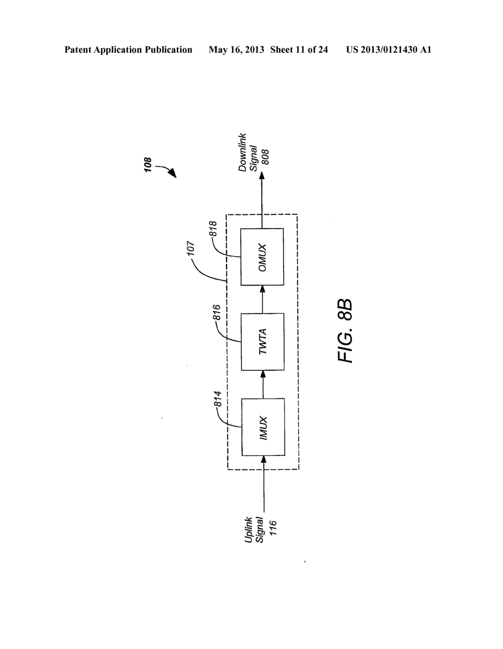 FEEDER LINK CONFIGURATIONS TO SUPPORT LAYERED MODULATION FOR DIGITAL     SIGNALS - diagram, schematic, and image 12