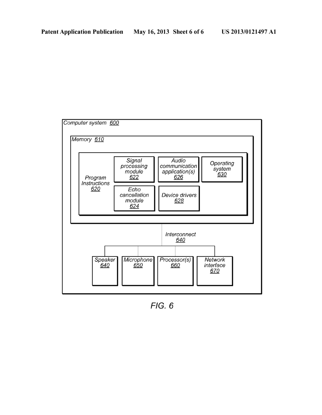 System and Method for Acoustic Echo Cancellation Using Spectral     Decomposition - diagram, schematic, and image 07