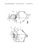 Flexible Container with Handle for Resting on a Flat Surface diagram and image