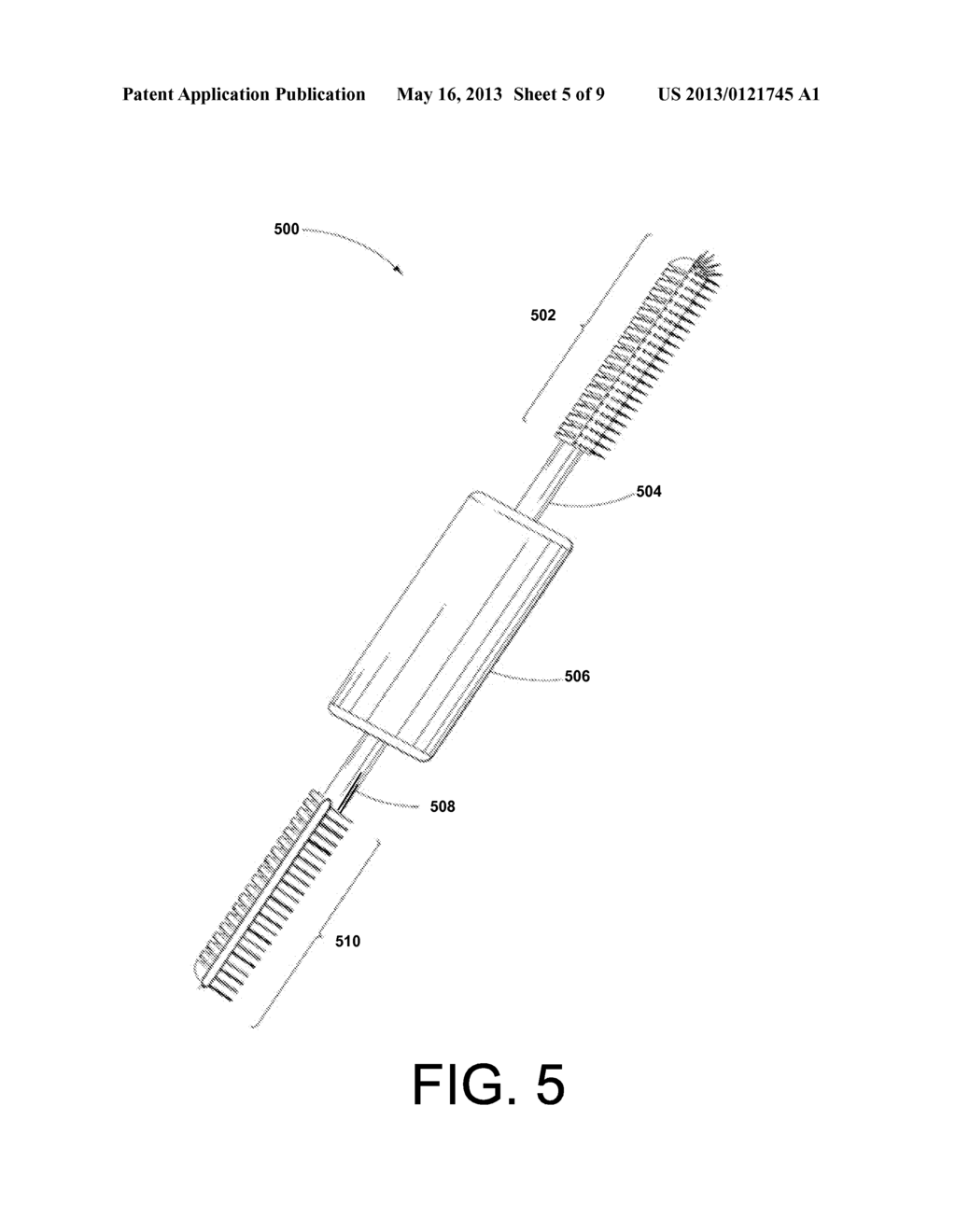 Thermal Storage Cosmetic Applicator - diagram, schematic, and image 06