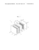 COMPOSITION, COMPOSITE PREPARED FROM THE COMPOSITION, ELECTRODE USING THE     COMPOSITION OR THE COMPOSITE, COMPOSITE MEMBRANE INCLUDING THE COMPOSITE,     AND FUEL CELL INCLUDING THE COMPOSITE MEMBRANE diagram and image