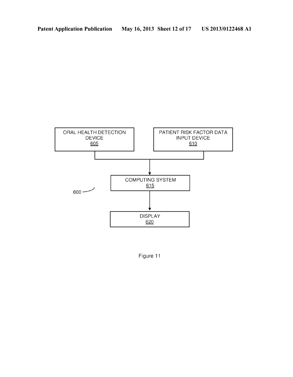 METHOD OF PROCESSING AND DISPLAYING ORAL HEALTH DIAGNOSTIC DATA - diagram, schematic, and image 13