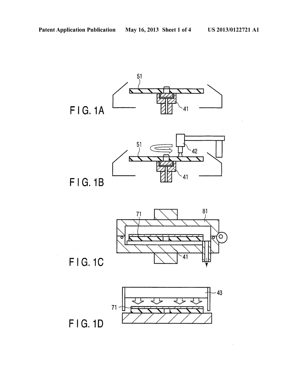 ULTRAVIOLET-CURING RESIN MATERIAL FOR PATTERN TRANSFER AND MAGNETIC     RECORDING MEDIUM MANUFACTURING METHOD USING THE SAME - diagram, schematic, and image 02