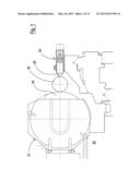 Contrast device for the grinding of products held between centres diagram and image