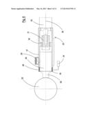 Contrast device for the grinding of products held between centres diagram and image